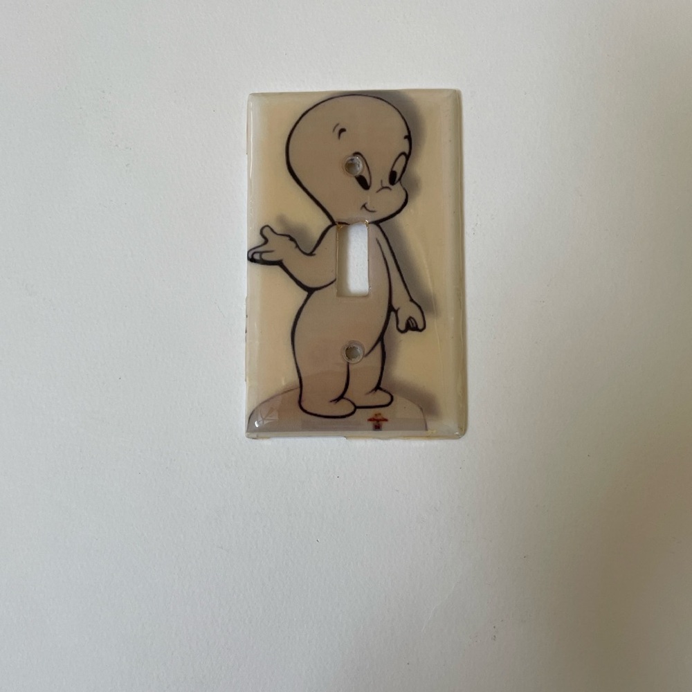 VINTAGE CASPER SWITCH PLATE - Picture 7 of 8